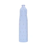 Huishan Zhang Vic Midi Dress in Pale Blue Sable | Midi Dresses | Luxury Shoes 