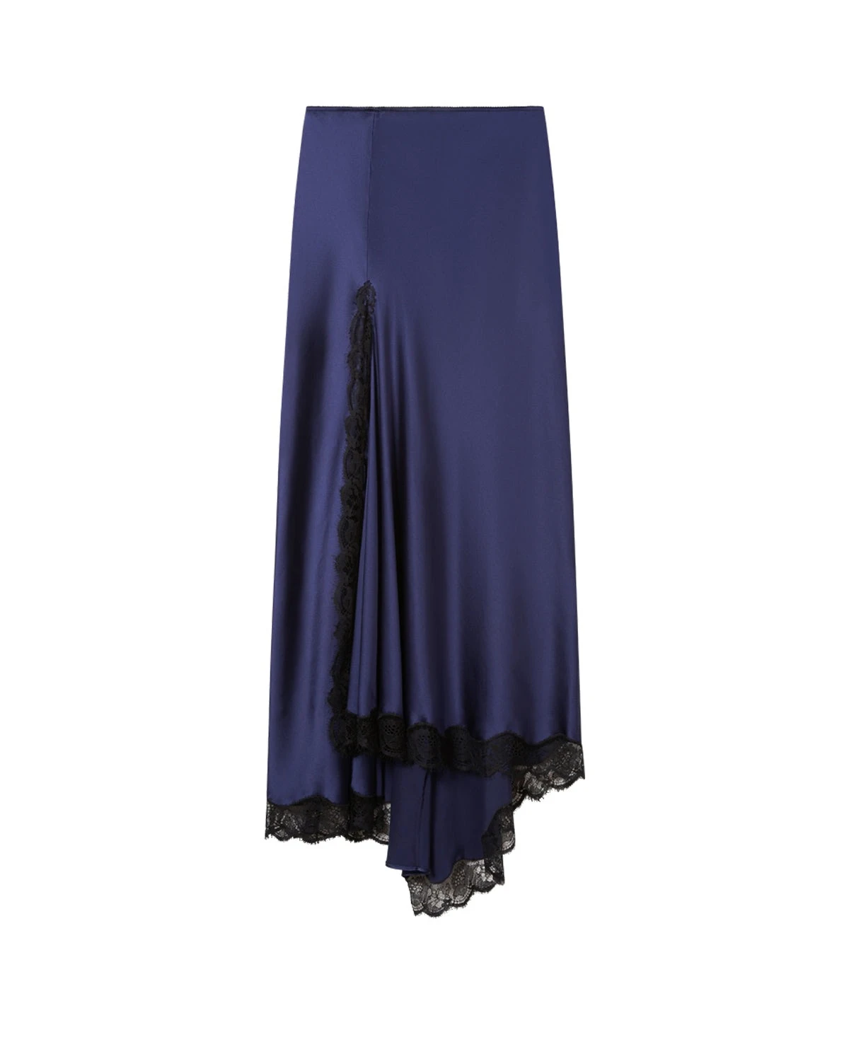 Isabel Marant Alexandra Silk Skirt in Midnight Isabel Marant Alexandra Silk Skirt in Midnight | Women | Luxury Shoes