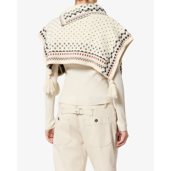 Isabel Marant Alfina Sweater in Ecru | Sweaters | Luxury Shoes 