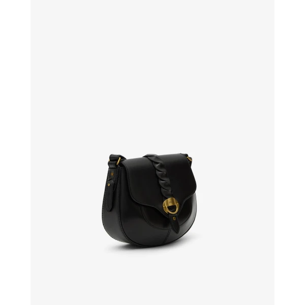 Isabel Marant Altay Small Bag in Leather, Black | Shoulder & Crossbody Bags | Luxury Shoes 