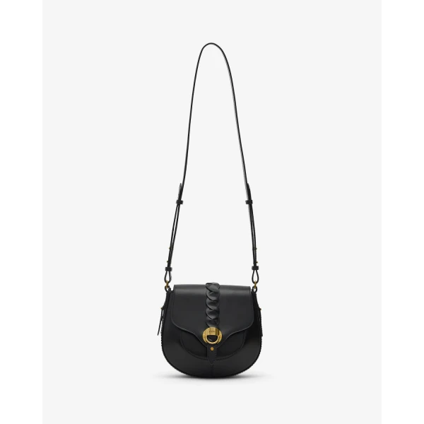 Isabel Marant Altay Small Bag in Leather, Black | Shoulder & Crossbody Bags | Luxury Shoes 