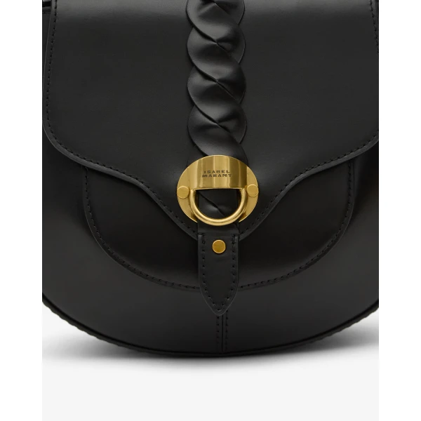 Isabel Marant Altay Small Bag in Leather, Black | Shoulder & Crossbody Bags | Luxury Shoes 