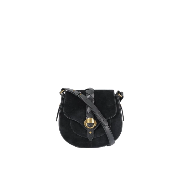 Isabel Marant Altay Small Suede Bag in Black | Women | Luxury Shoes 