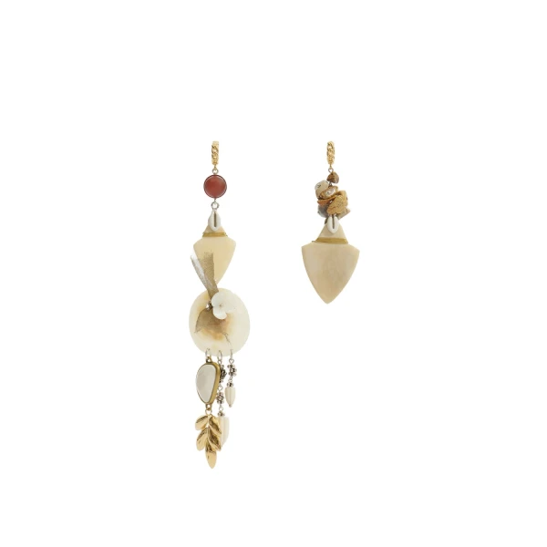 Anna Earrings in Ecru