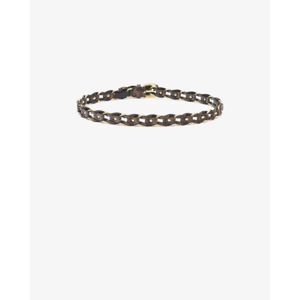 Isabel Marant Bali Leather Belt in Mocha | Belts | Luxury Shoes 