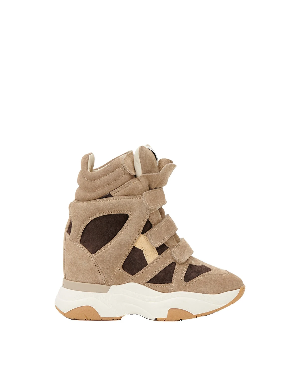 Isabel Marant Balskee Sneakers in Sand Brown and Chocolate Isabel Marant Balskee Sneakers in Sand Brown and Chocolate | Women | Luxury Shoes