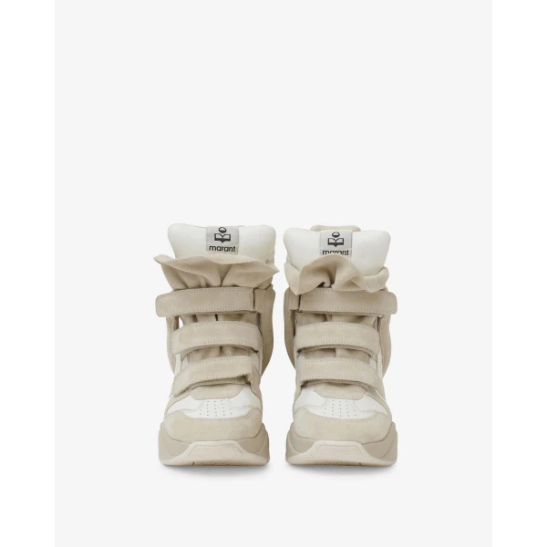 Isabel Marant Balskee Sneakers in White | Sneakers | Luxury Shoes 