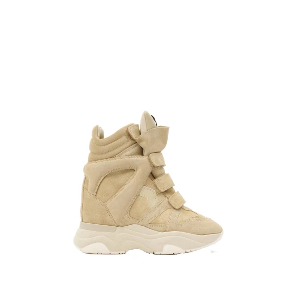 Balskee Suede Sneakers in Beige