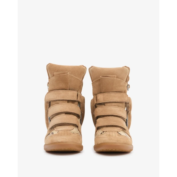 Isabel Marant Bekett Ring Sneakers in Camel and Sahara | Sneakers | Luxury Shoes 