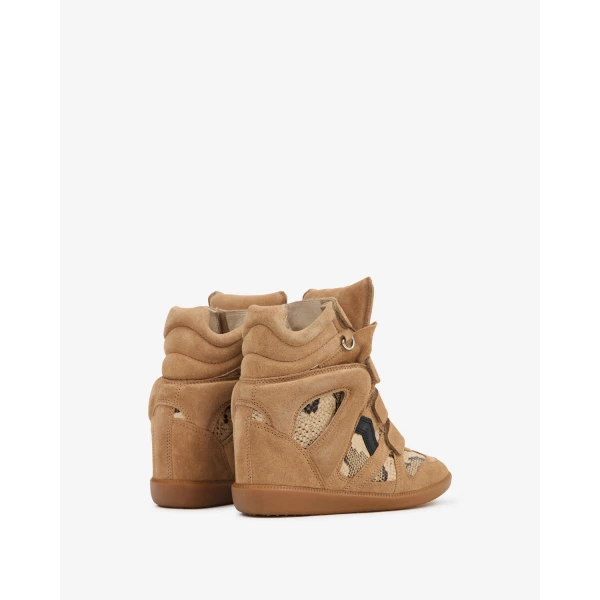 Isabel Marant Bekett Ring Sneakers in Camel and Sahara | Sneakers | Luxury Shoes 