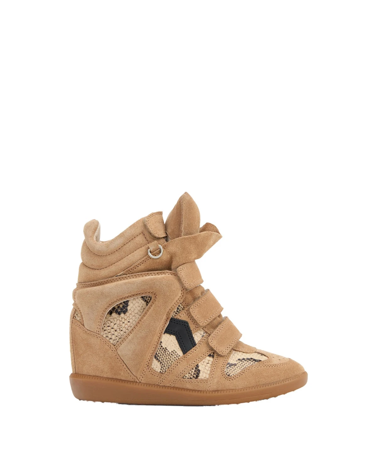 Isabel Marant Bekett Ring Sneakers in Camel and Sahara Isabel Marant Bekett Ring Sneakers in Camel and Sahara | Women | Luxury Shoes