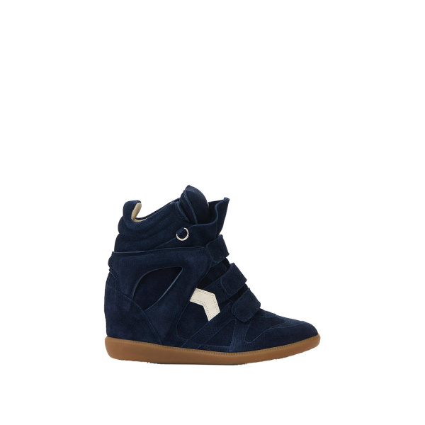 Isabel Marant Bekett Ring Sneakers in Dark Blue | Women | Luxury Shoes 