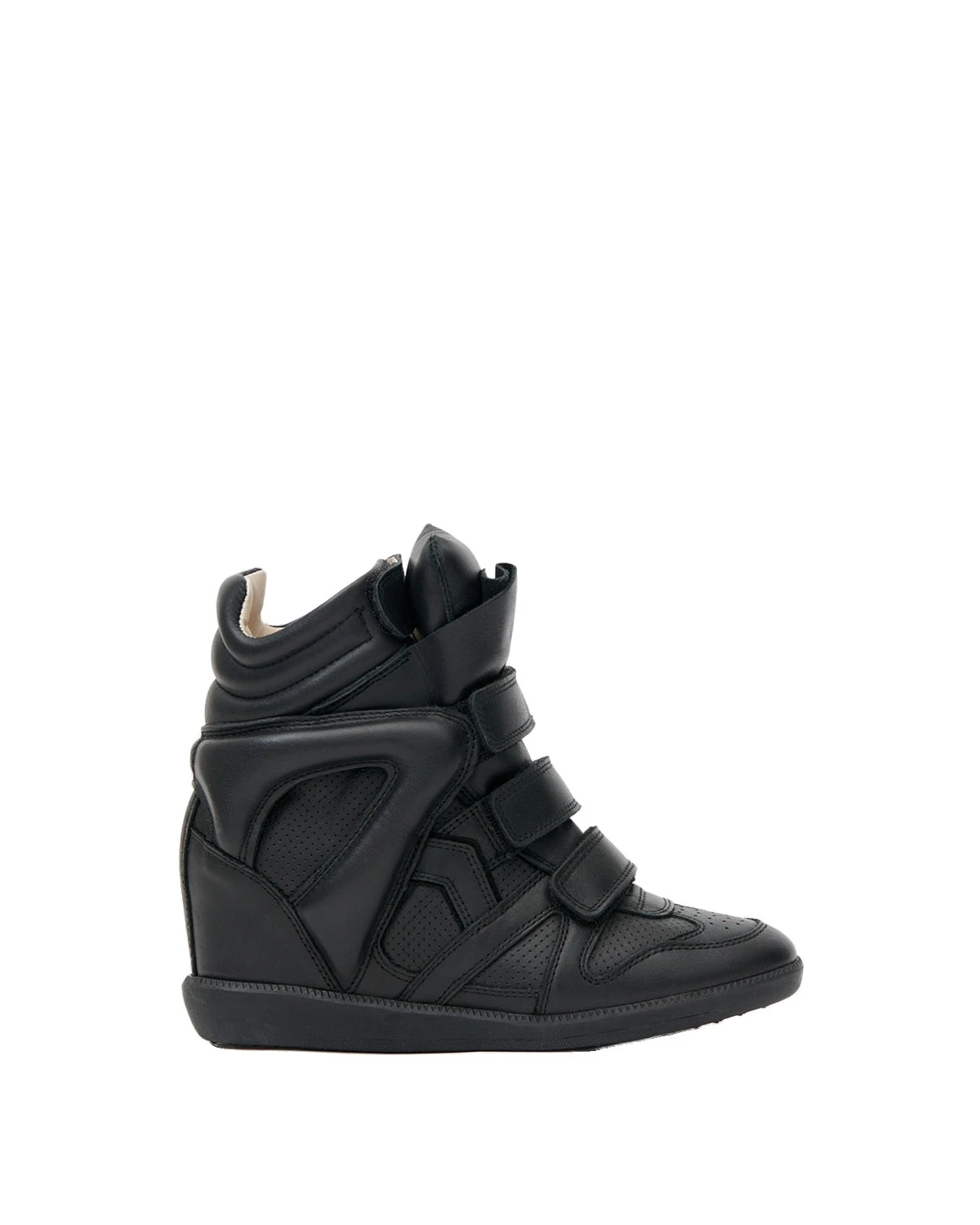 Isabel Marant Bekett Smooth Leather Sneakers in Black Isabel Marant Bekett Smooth Leather Sneakers in Black | Women | Luxury Shoes