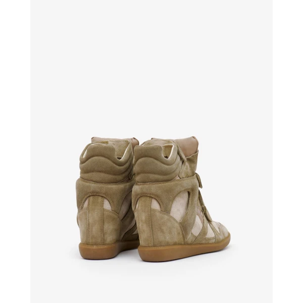 Isabel Marant Bekett Sneakers in Taupe | Sneakers | Luxury Shoes 