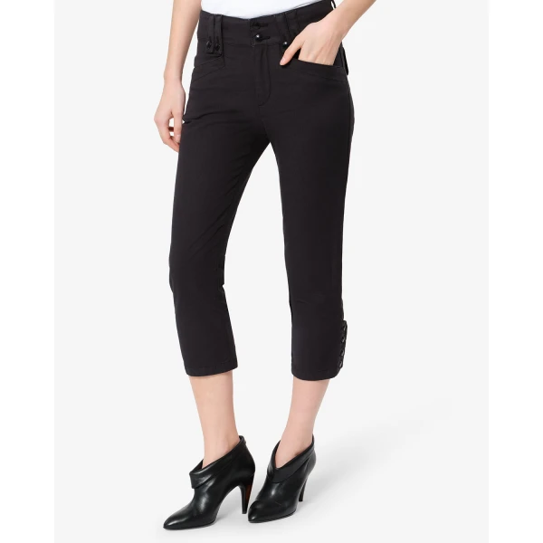 Isabel Marant Berna Pants in Black | Wide leg pants | Luxury Shoes 