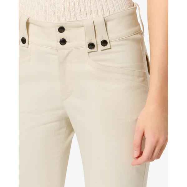 Isabel Marant Berna Pants in Ecru | Wide leg pants | Luxury Shoes 
