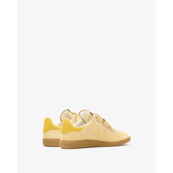 Isabel Marant Beth Sneakers in Beige and Golden Yellow | Sneakers | Luxury Shoes 