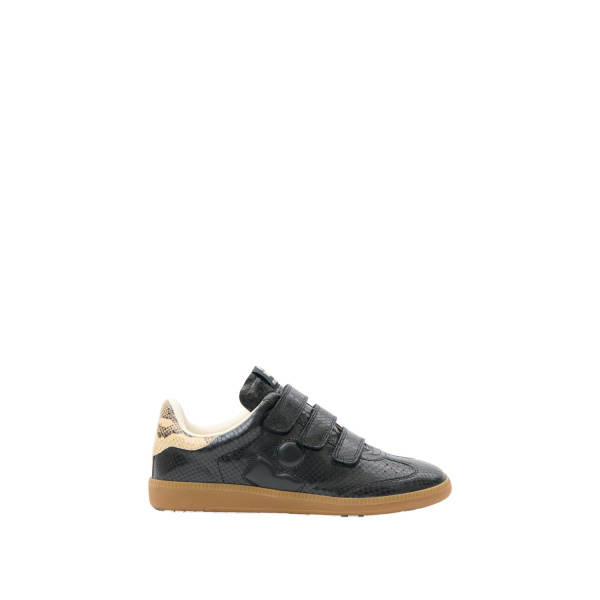 Isabel Marant Beth Sneakers in Black and Sahara | Women | Luxury Shoes 