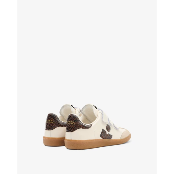 Isabel Marant Beth Sneakers in Chalk and Mocha | Sneakers | Luxury Shoes 