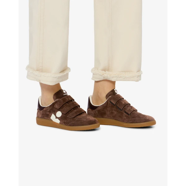 Isabel Marant Beth Sneakers in Chocolate and Milky White | Sneakers | Luxury Shoes 