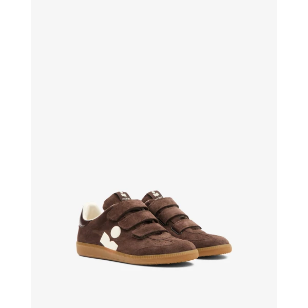 Isabel Marant Beth Sneakers in Chocolate and Milky White | Sneakers | Luxury Shoes 