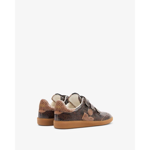 Isabel Marant Beth Sneakers in Mocha and Chestnut | Sneakers | Luxury Shoes 