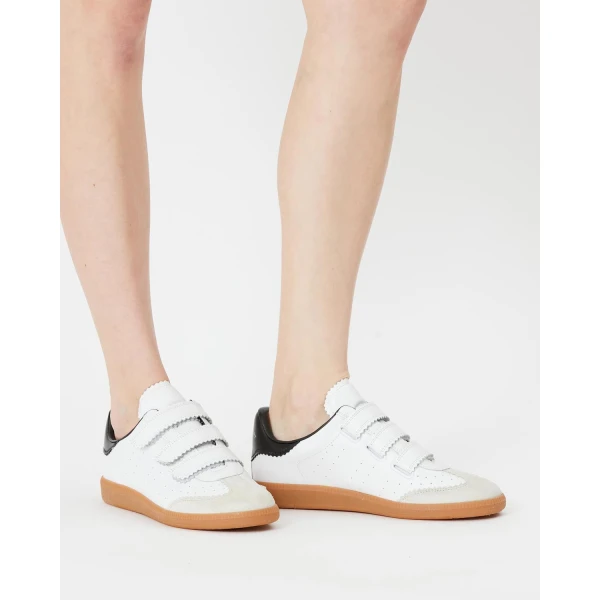 Isabel Marant Beth Sneakers in White | Sneakers | Luxury Shoes 