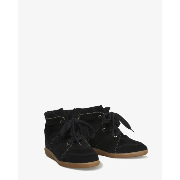 Isabel Marant Bobby Sneakers in Black | Sneakers | Luxury Shoes 