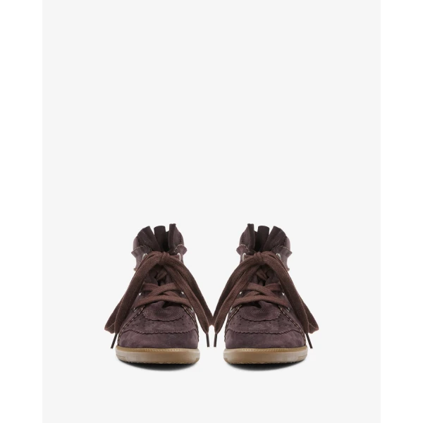 Isabel Marant Bobby Sneakers in Chocolate | Sneakers | Luxury Shoes 