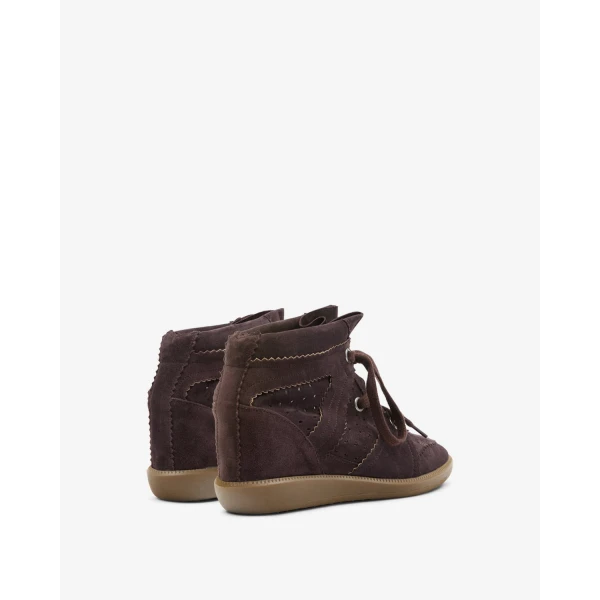 Isabel Marant Bobby Sneakers in Chocolate | Sneakers | Luxury Shoes 