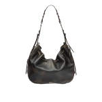 Isabel Marant Bolton Hobo Bag in Leather, Vintage Brown | Women | Luxury Shoes 