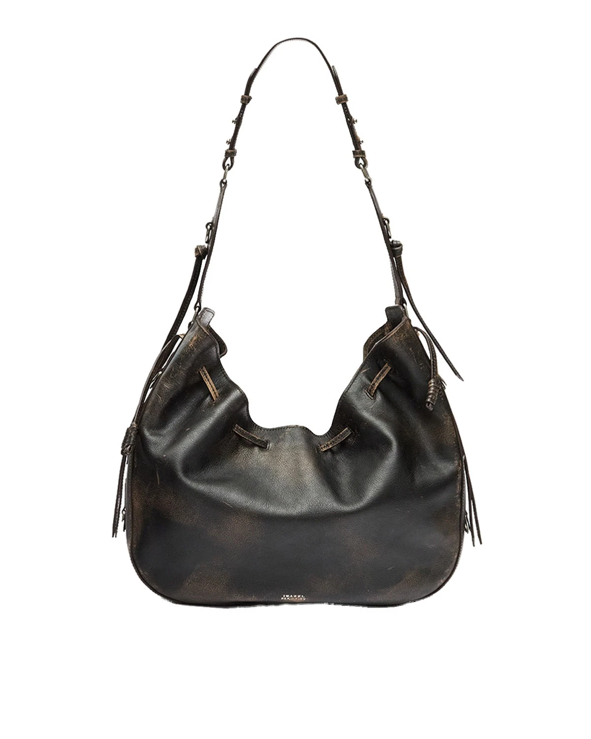 Isabel Marant Bolton Hobo Bag in Leather, Vintage Brown Isabel Marant Bolton Hobo Bag in Leather, Vintage Brown | Women | Luxury Shoes