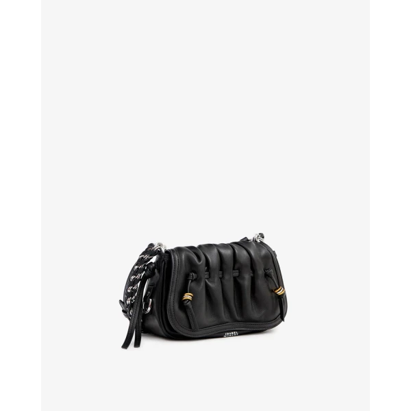 Isabel Marant Bolton XS Leather Bag in Black | Shoulder & Crossbody Bags | Luxury Shoes 