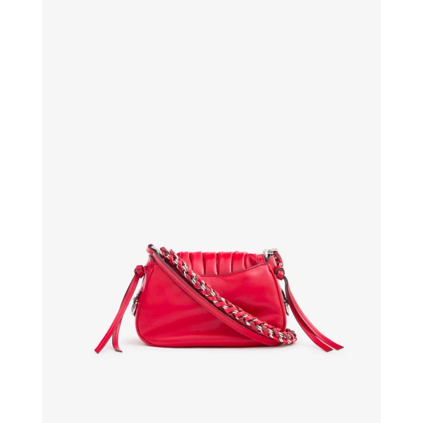 Isabel Marant Bolton XS Leather Bag in Scarlet Red | Shoulder & Crossbody Bags | Luxury Shoes 