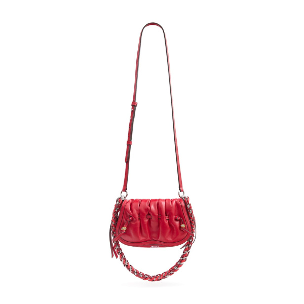 Isabel Marant Bolton XS Leather Bag in Scarlet Red | Women | Luxury Shoes 