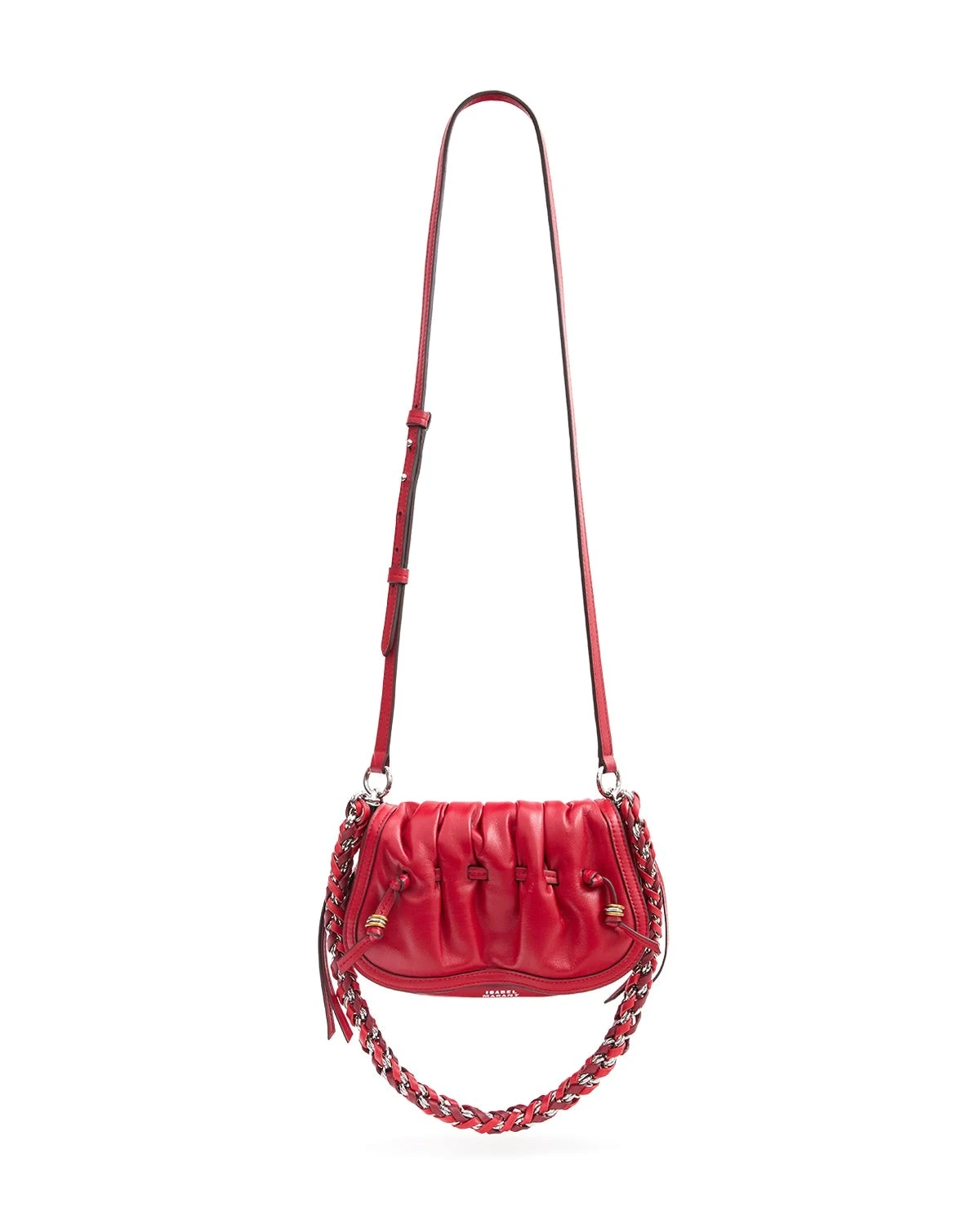 Isabel Marant Bolton XS Leather Bag in Scarlet Red Isabel Marant Bolton XS Leather Bag in Scarlet Red | Women | Luxury Shoes