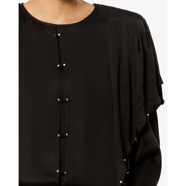 Isabel Marant Brema Blouse in Black | Blouse | Luxury Shoes 