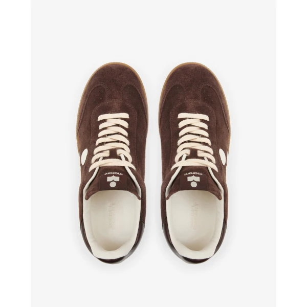 Isabel Marant Bryce Sneakers in Chocolate and Milky White | Sneakers | Luxury Shoes 