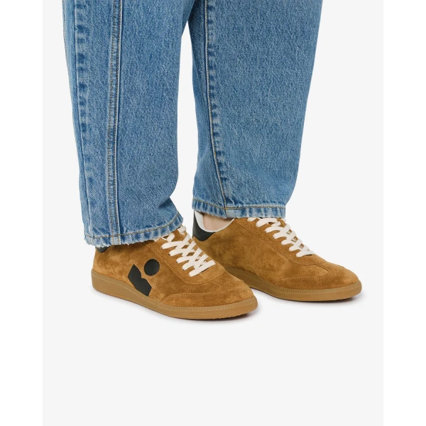 Isabel Marant Bryce Sneakers in Cognac and Black | Sneakers | Luxury Shoes 
