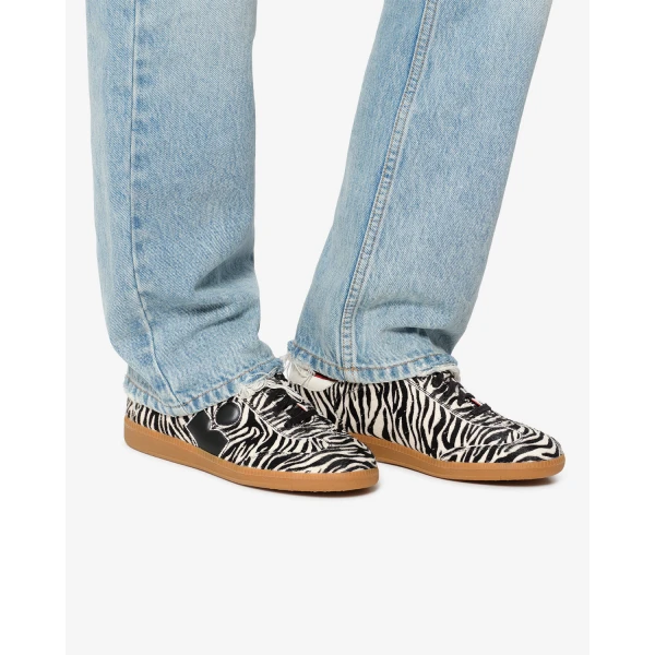 Isabel Marant Bryce Sneakers in Zebra | Sneakers | Luxury Shoes 