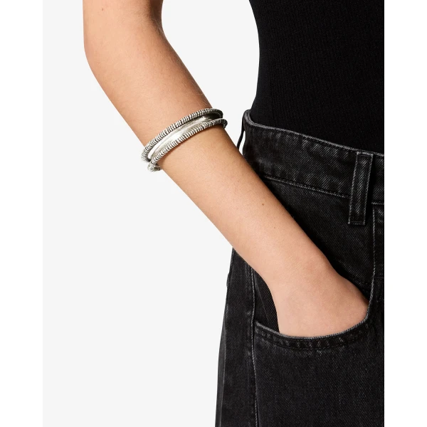 Isabel Marant Byrne Bangle in Silver | Bracelets | Luxury Shoes 