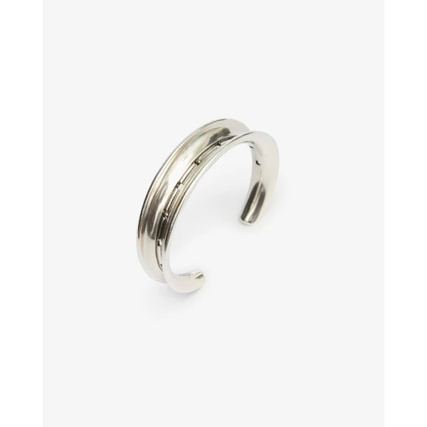 Isabel Marant Byrne Openwork Bangle in Silver | Bracelets | Luxury Shoes 