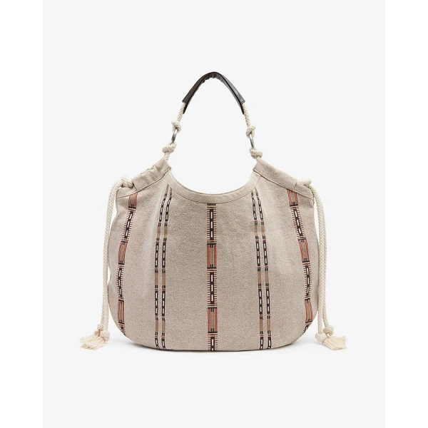 Isabel Marant Byron Tote Bag in Ecru | Totes & Top-Handle Bags | Luxury Shoes 