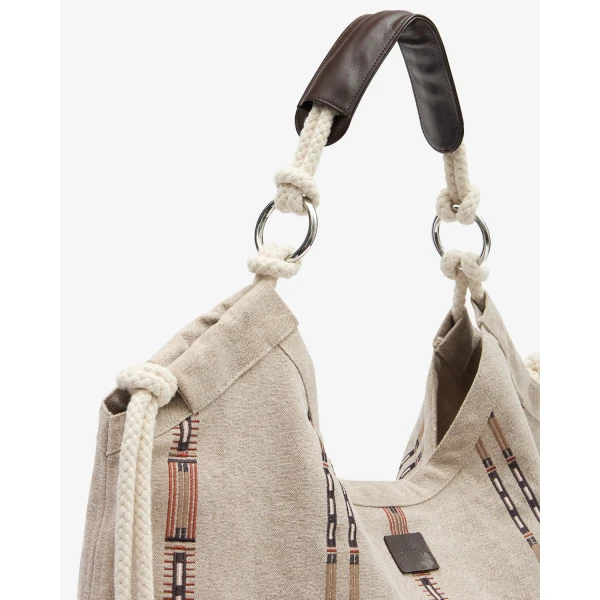 Isabel Marant Byron Tote Bag in Ecru | Totes & Top-Handle Bags | Luxury Shoes 