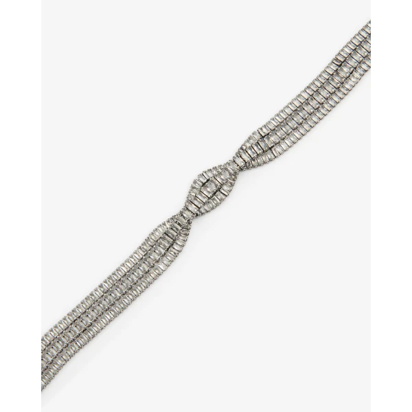 Isabel Marant Cara Choker in Silver | Necklace | Luxury Shoes 