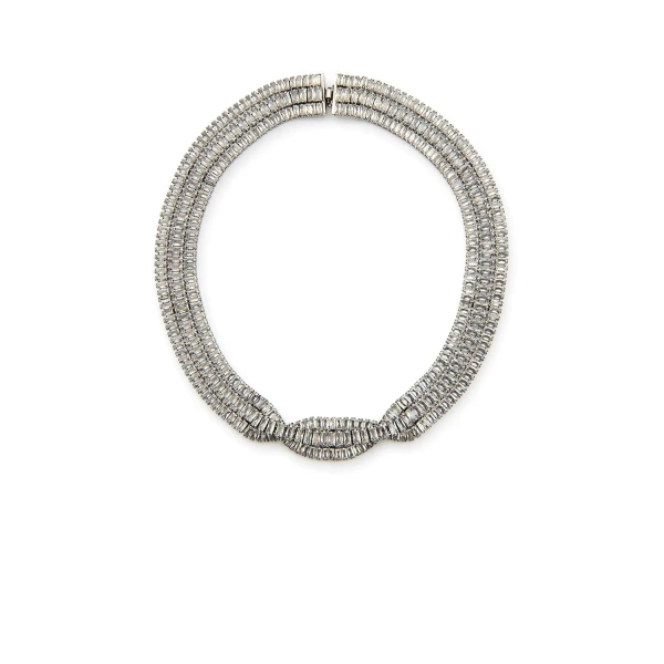 Isabel Marant Cara Choker in Silver | Women | Luxury Shoes 