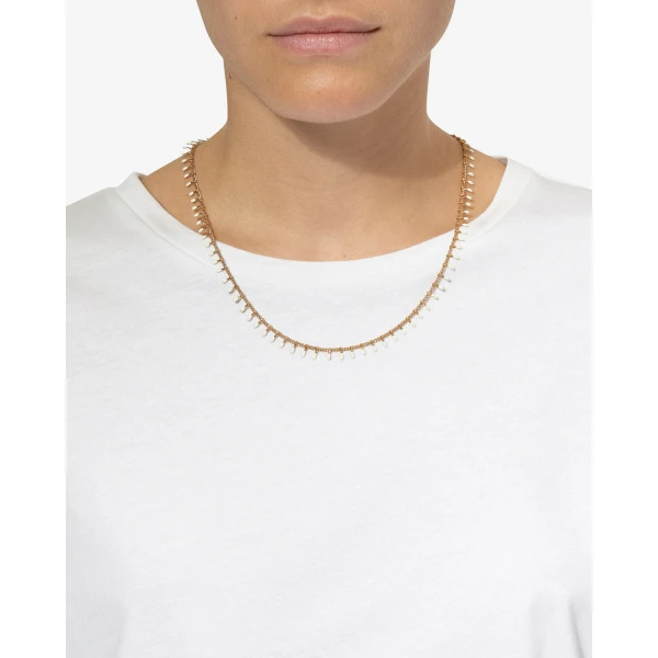 Isabel Marant Casablanca Necklace in Ecru | Necklace | Luxury Shoes 