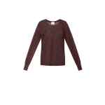 Isabel Marant Cenaya Sweater in Black and Red | Women | Luxury Shoes 
