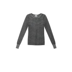 Isabel Marant Cenaya Sweater in Black and Silver Isabel Marant Cenaya Sweater in Black and Silver | Women | Luxury Shoes