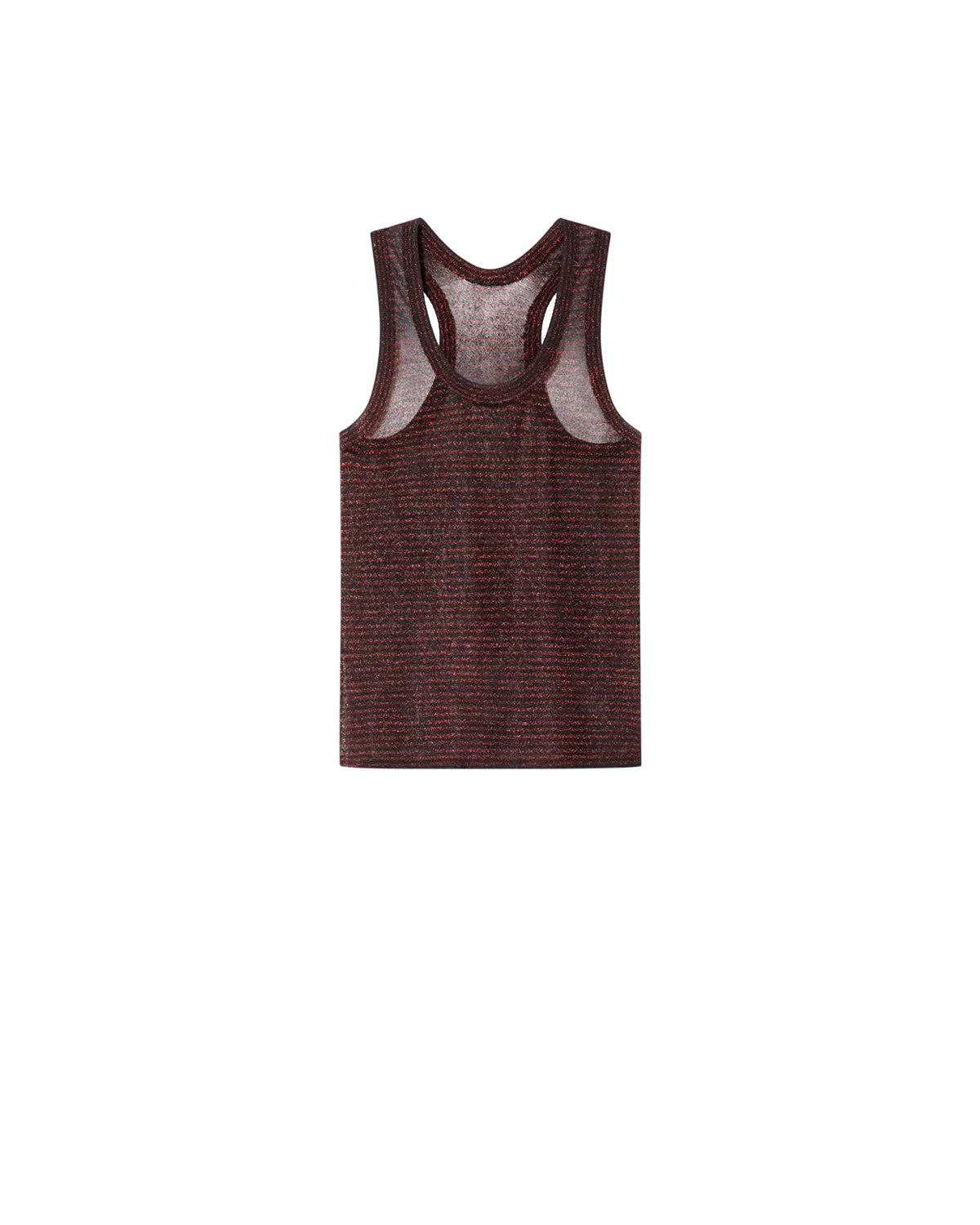 Isabel Marant Cevara Tank Top in Black and Red Isabel Marant Cevara Tank Top in Black and Red | Women | Luxury Shoes